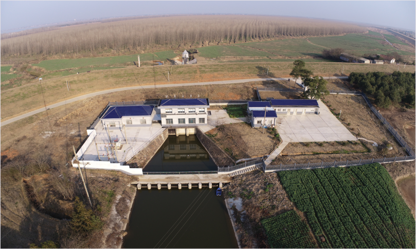 津市市西湖垸石龟山排区泵站